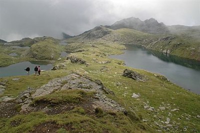 Seen und die Berge